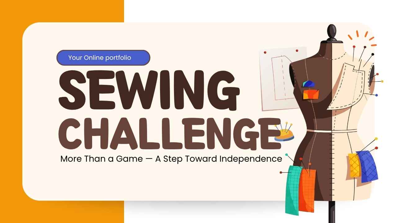 Sew Challenges: Practise, Earn Points, and Build Your Online Fashion Portfolio